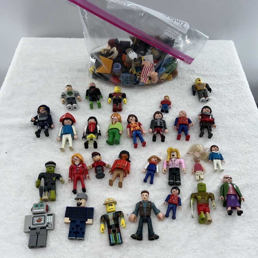 Playmobil Lot And Roblox Lot People And Accessories